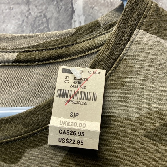 NWT PINK camouflage T-shirt - Picture 3 of 7